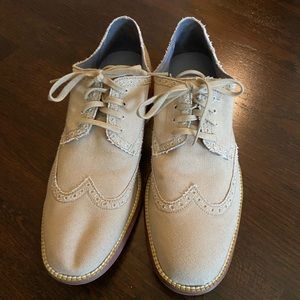 Mens Cole Haan Tan wing tip Grand Os oxfords 9.5
